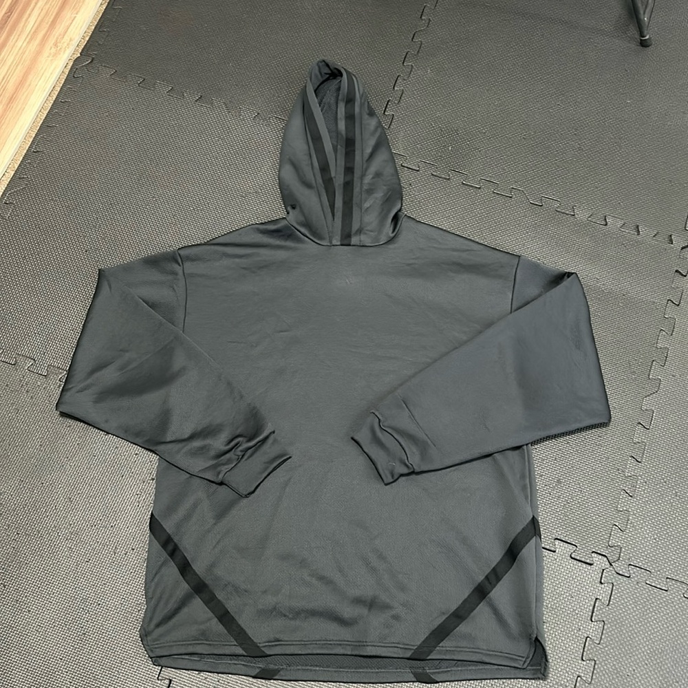 unique tall minimal branding, oversize Adidas basketball comfortable hoodie